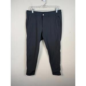 Lululemon Commission Pant Slim 32x30 Black Warpstreme Straight Leg